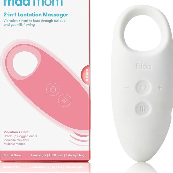 Frida Mom 2-in-1 Lactation Massager - Picture 1 of 5